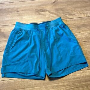 lululemon athletica Blue Athletic Shorts